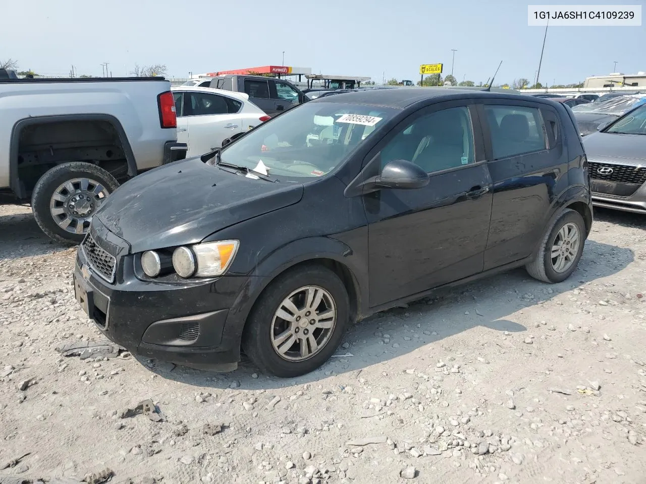 2012 Chevrolet Sonic Ls VIN: 1G1JA6SH1C4109239 Lot: 70859294