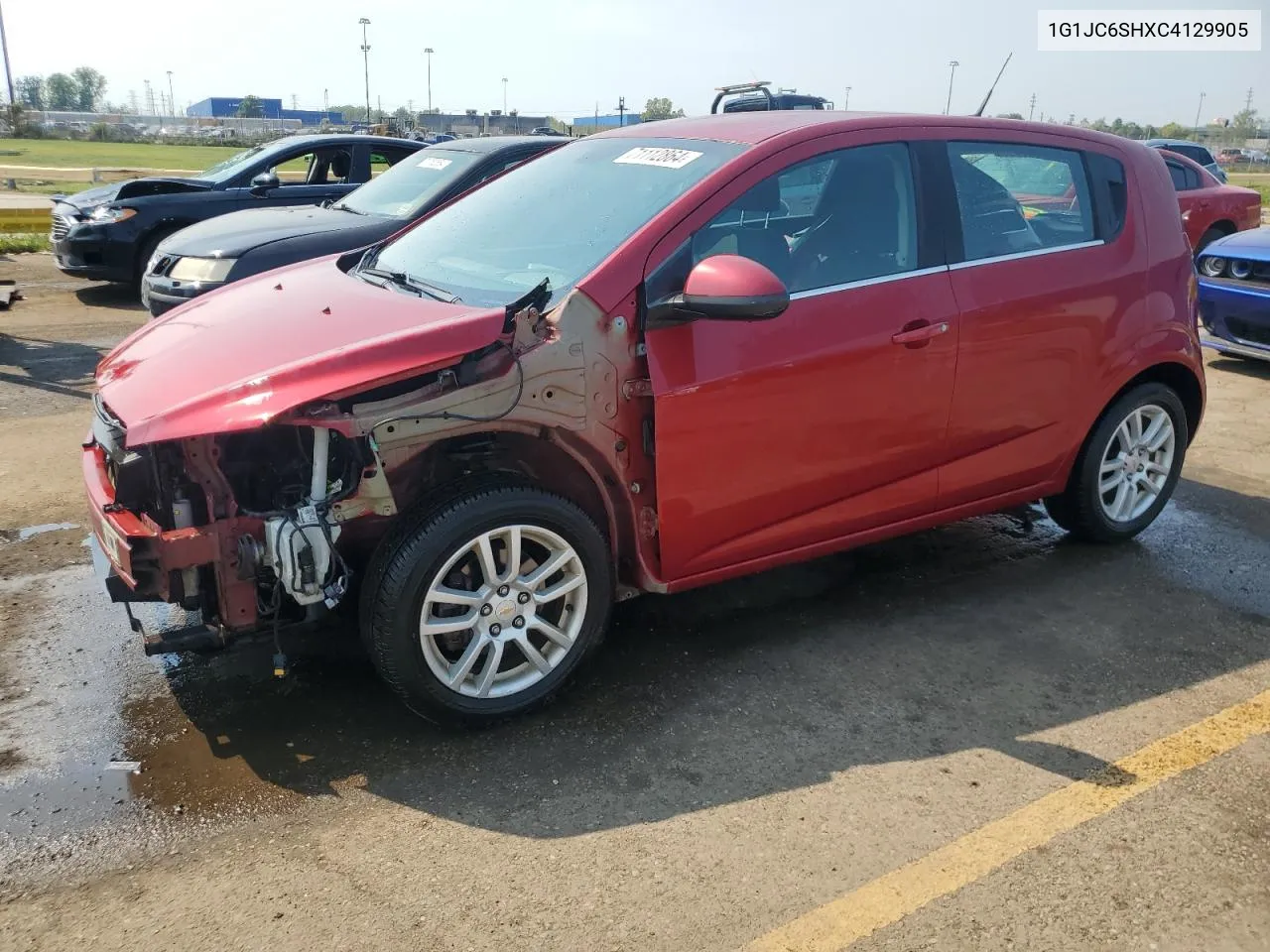 1G1JC6SHXC4129905 2012 Chevrolet Sonic Lt