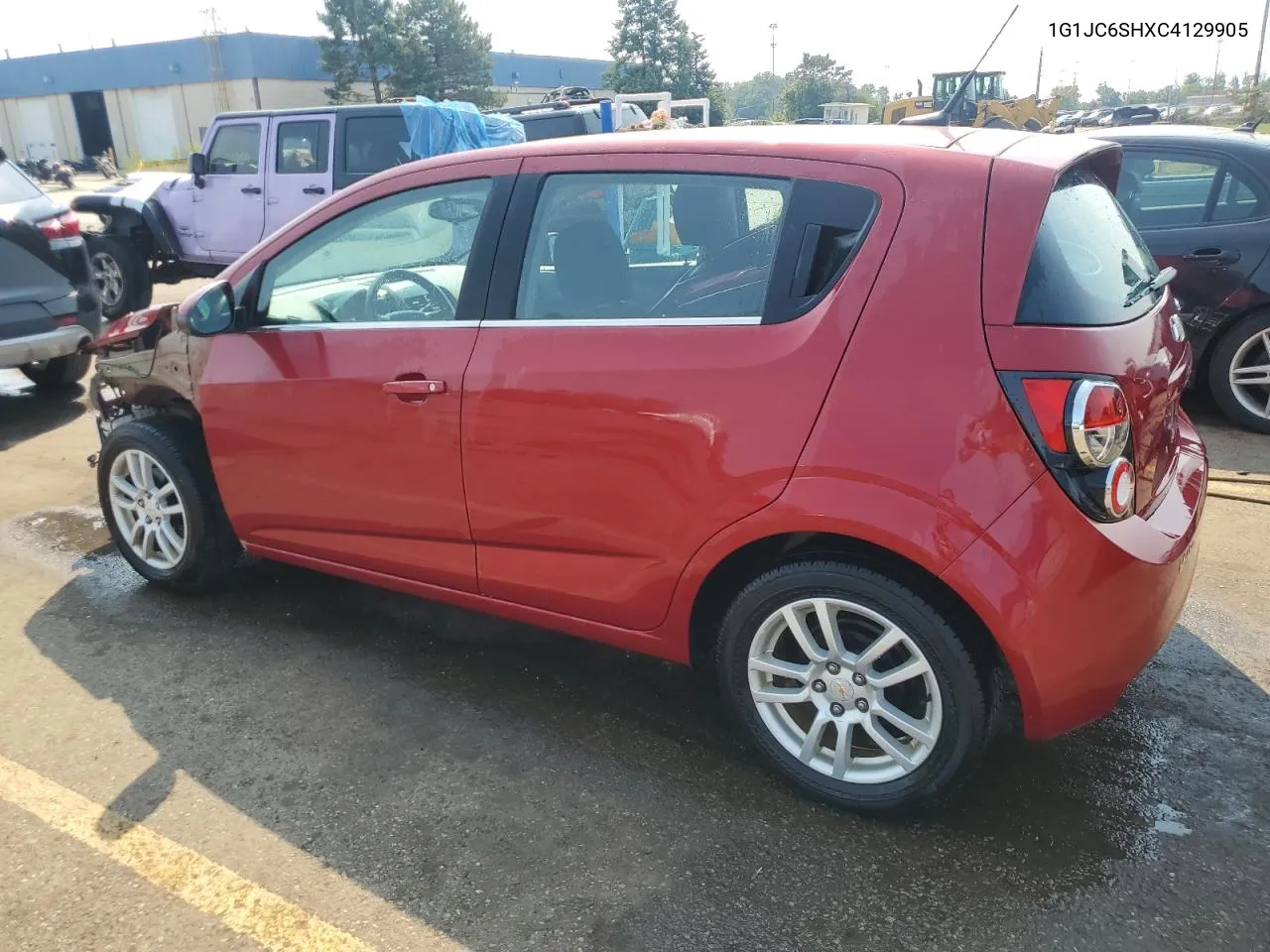 1G1JC6SHXC4129905 2012 Chevrolet Sonic Lt