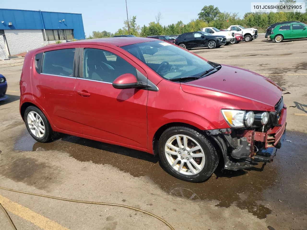 1G1JC6SHXC4129905 2012 Chevrolet Sonic Lt