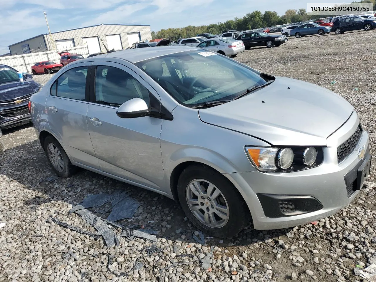 2012 Chevrolet Sonic Lt VIN: 1G1JC5SH9C4150755 Lot: 71489864