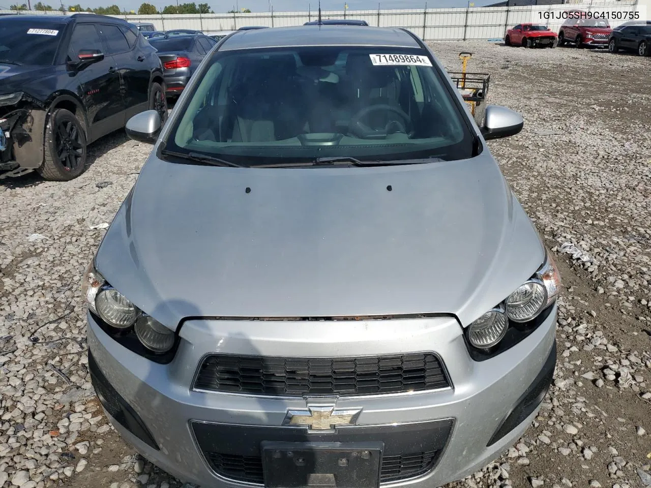 2012 Chevrolet Sonic Lt VIN: 1G1JC5SH9C4150755 Lot: 71489864