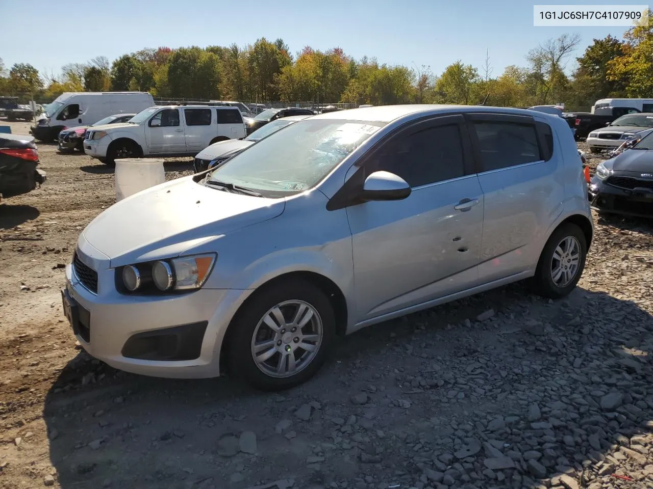 2012 Chevrolet Sonic Lt VIN: 1G1JC6SH7C4107909 Lot: 73090944