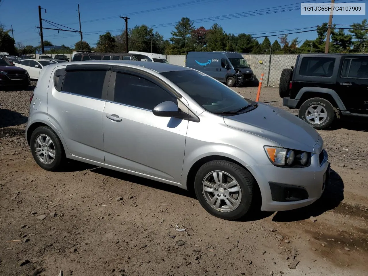 2012 Chevrolet Sonic Lt VIN: 1G1JC6SH7C4107909 Lot: 73090944