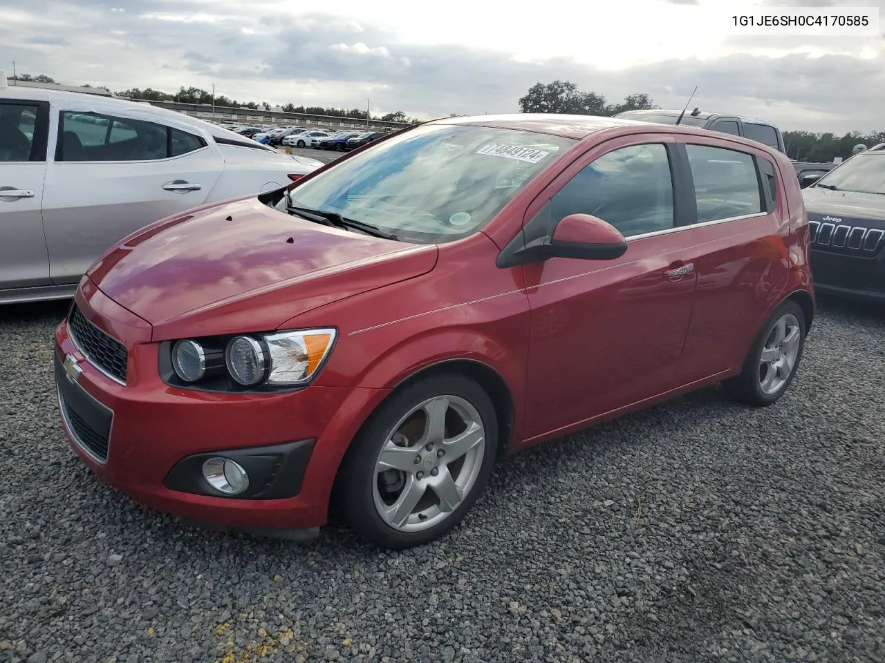 2012 Chevrolet Sonic Ltz VIN: 1G1JE6SH0C4170585 Lot: 74849124