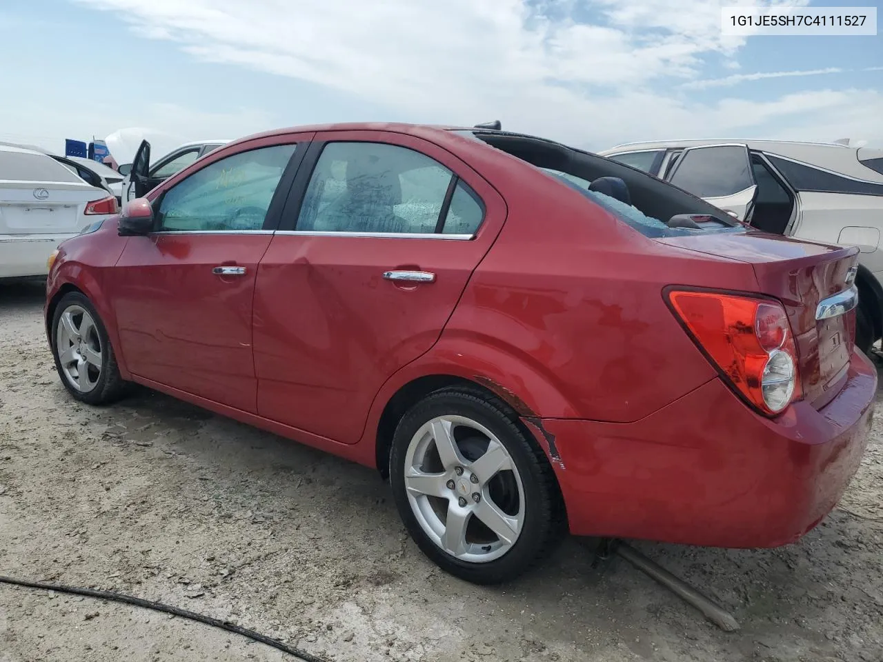 2012 Chevrolet Sonic Ltz VIN: 1G1JE5SH7C4111527 Lot: 75003774