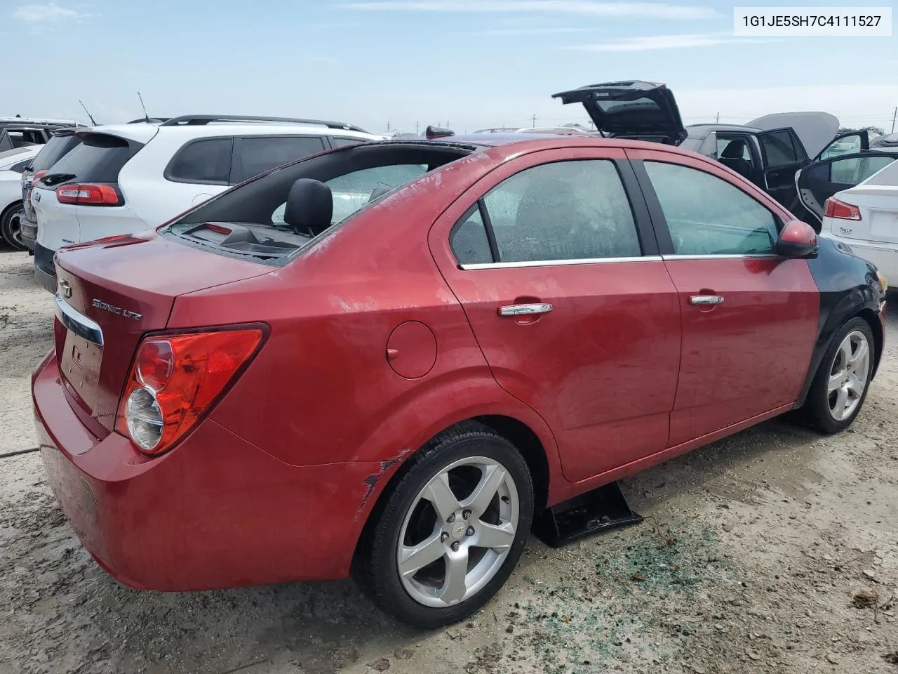 2012 Chevrolet Sonic Ltz VIN: 1G1JE5SH7C4111527 Lot: 75003774