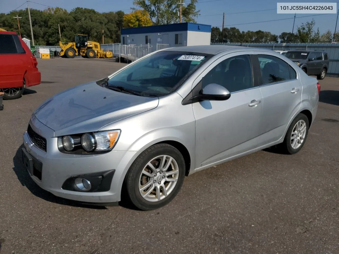 2012 Chevrolet Sonic Lt VIN: 1G1JC5SH4C4226043 Lot: 75307474