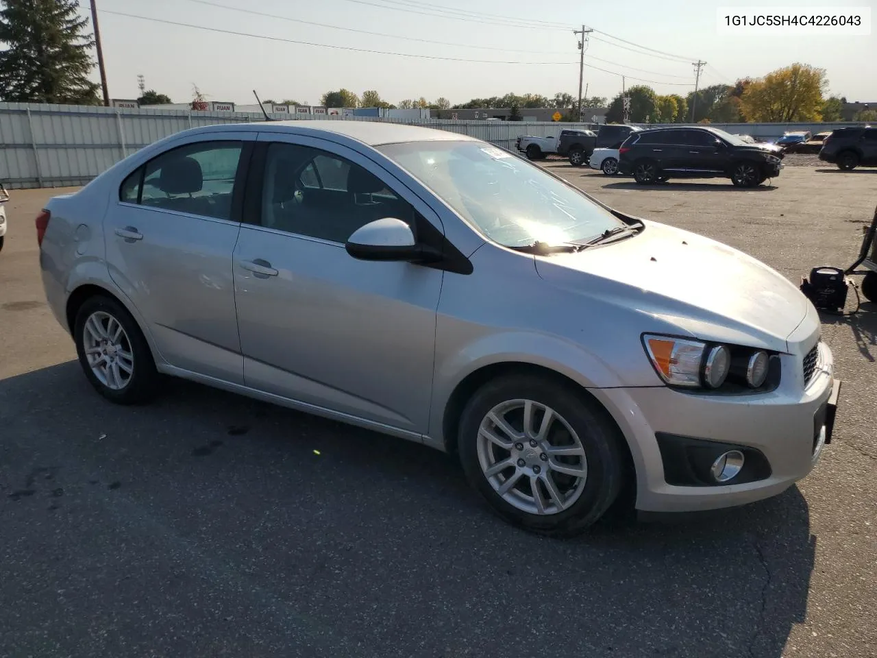 2012 Chevrolet Sonic Lt VIN: 1G1JC5SH4C4226043 Lot: 75307474