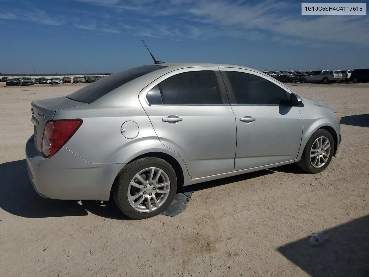 1G1JC5SH4C4117615 2012 Chevrolet Sonic Lt