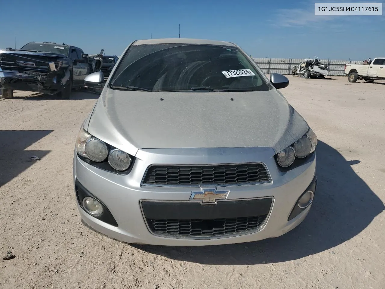 1G1JC5SH4C4117615 2012 Chevrolet Sonic Lt