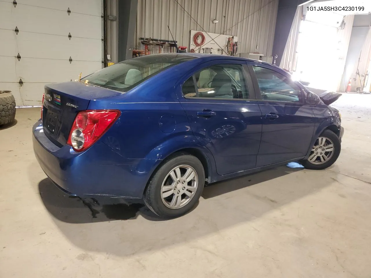 2012 Chevrolet Sonic Ls VIN: 1G1JA5SH3C4230199 Lot: 77736234