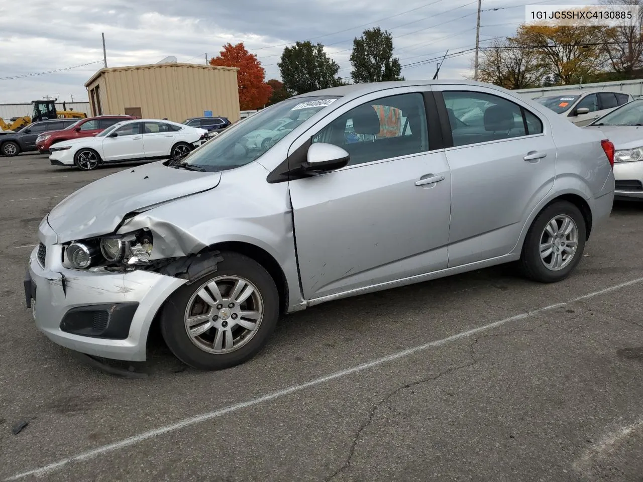 2012 Chevrolet Sonic Lt VIN: 1G1JC5SHXC4130885 Lot: 77940604