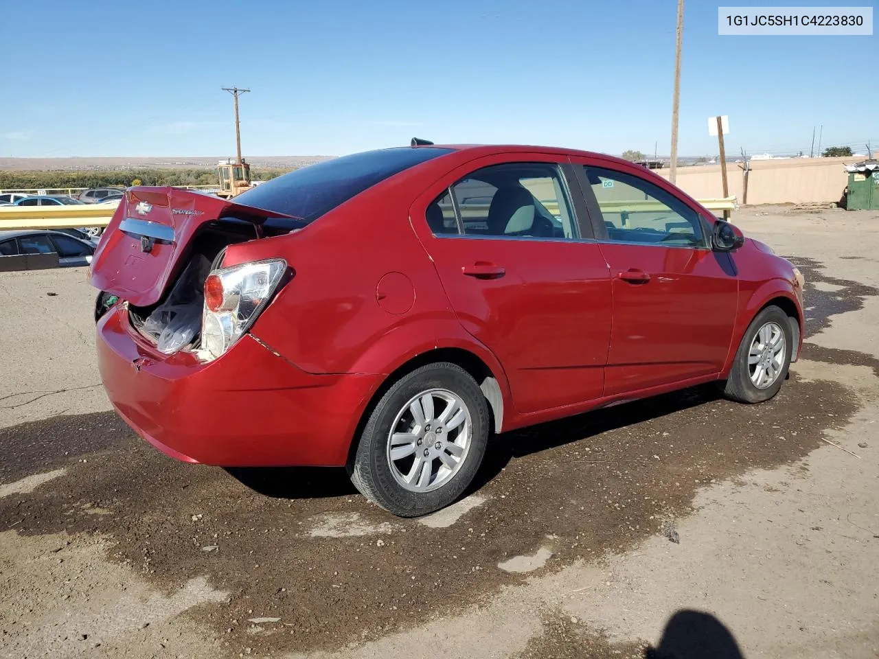 2012 Chevrolet Sonic Lt VIN: 1G1JC5SH1C4223830 Lot: 78069674