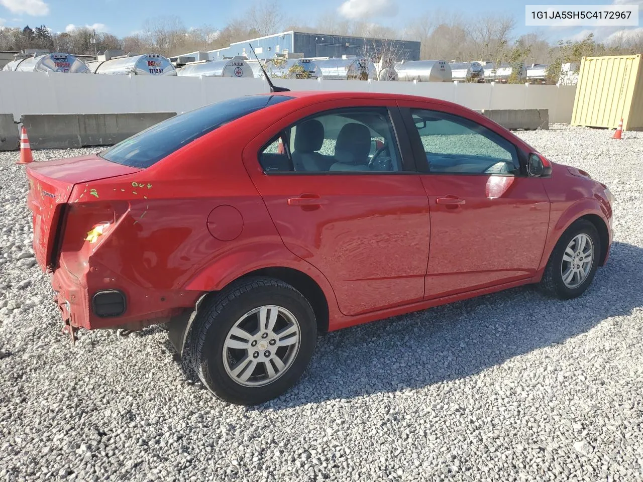 2012 Chevrolet Sonic Ls VIN: 1G1JA5SH5C4172967 Lot: 78850934