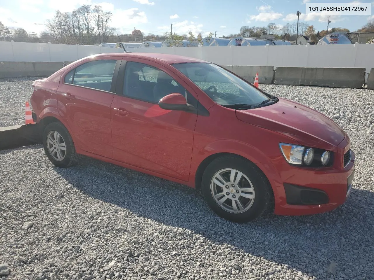 2012 Chevrolet Sonic Ls VIN: 1G1JA5SH5C4172967 Lot: 78850934