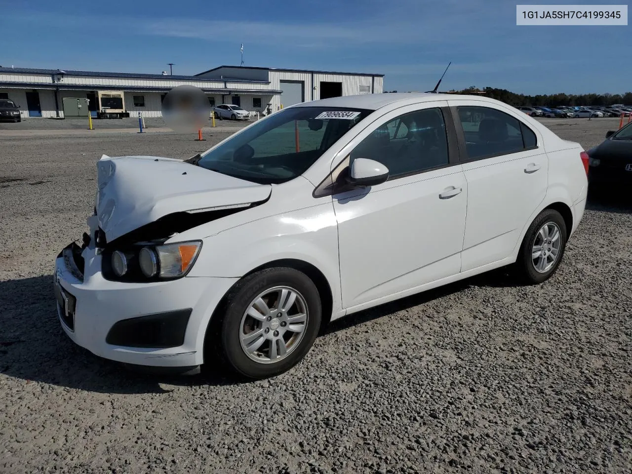 2012 Chevrolet Sonic Ls VIN: 1G1JA5SH7C4199345 Lot: 79096584