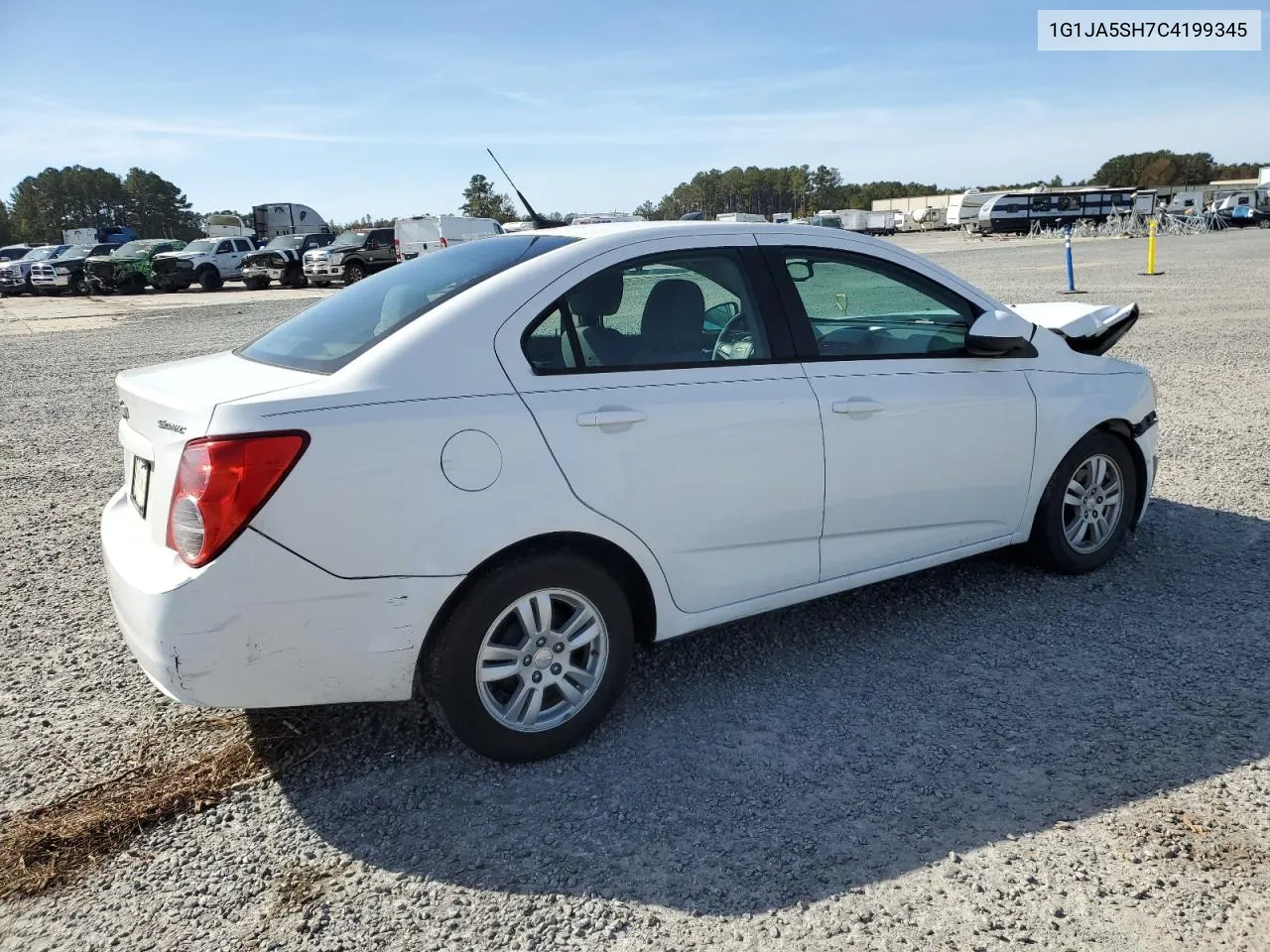 2012 Chevrolet Sonic Ls VIN: 1G1JA5SH7C4199345 Lot: 79096584