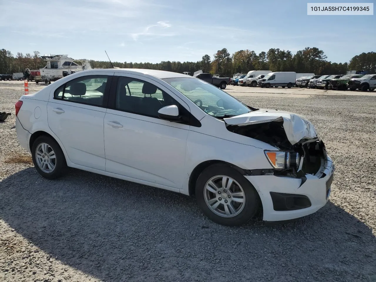 2012 Chevrolet Sonic Ls VIN: 1G1JA5SH7C4199345 Lot: 79096584