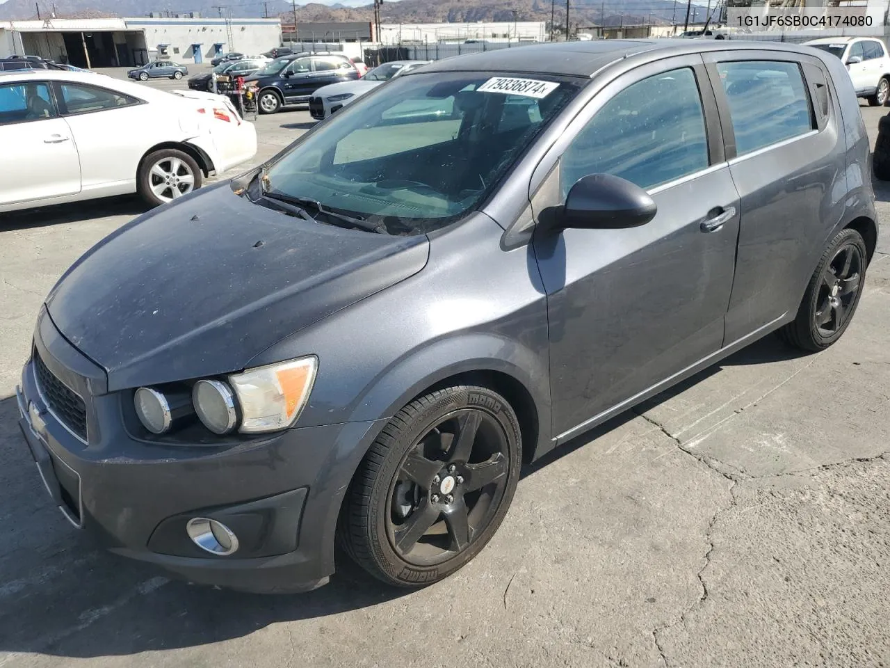 2012 Chevrolet Sonic Ltz VIN: 1G1JF6SB0C4174080 Lot: 79336874