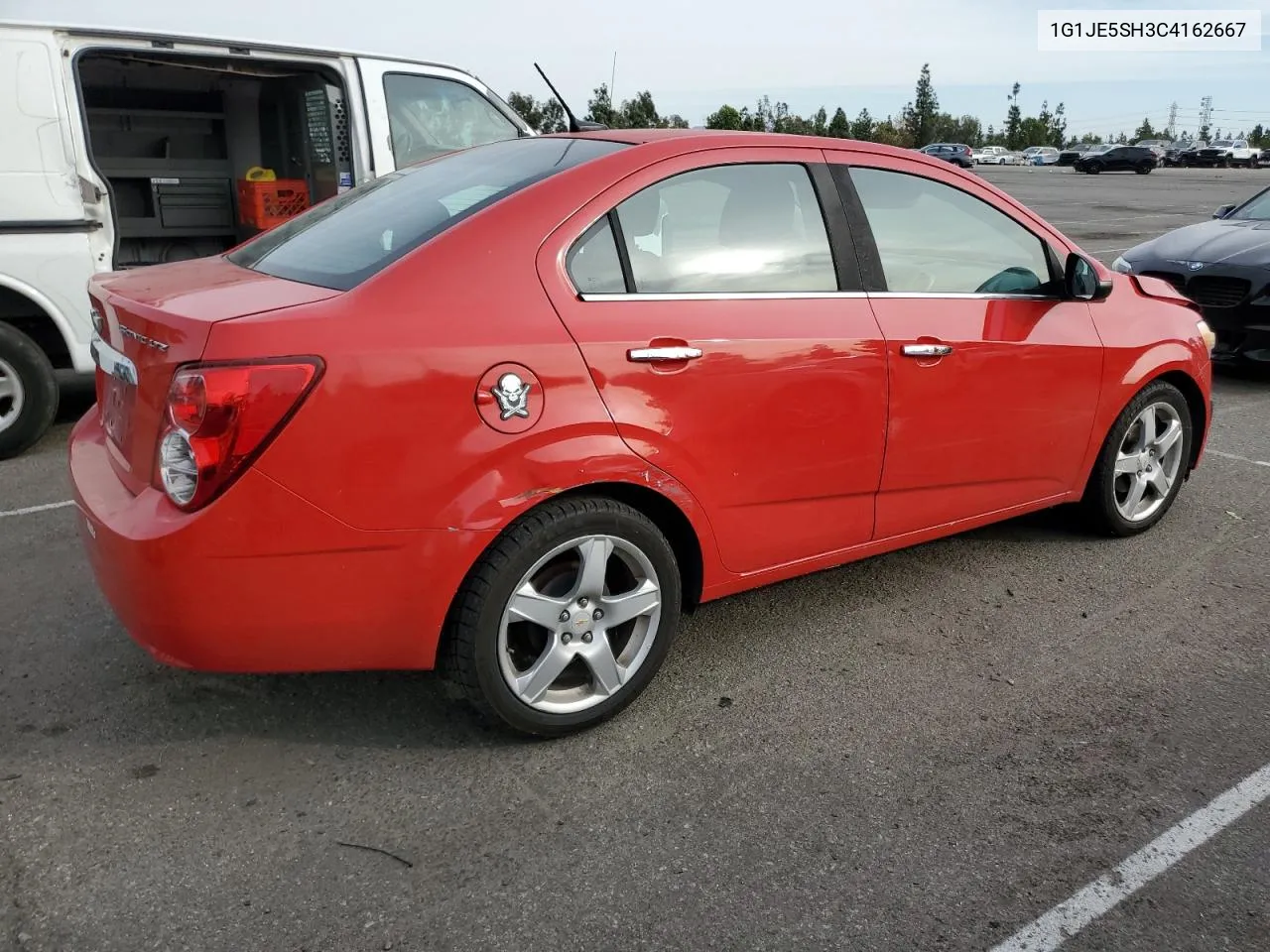 2012 Chevrolet Sonic Ltz VIN: 1G1JE5SH3C4162667 Lot: 79359514