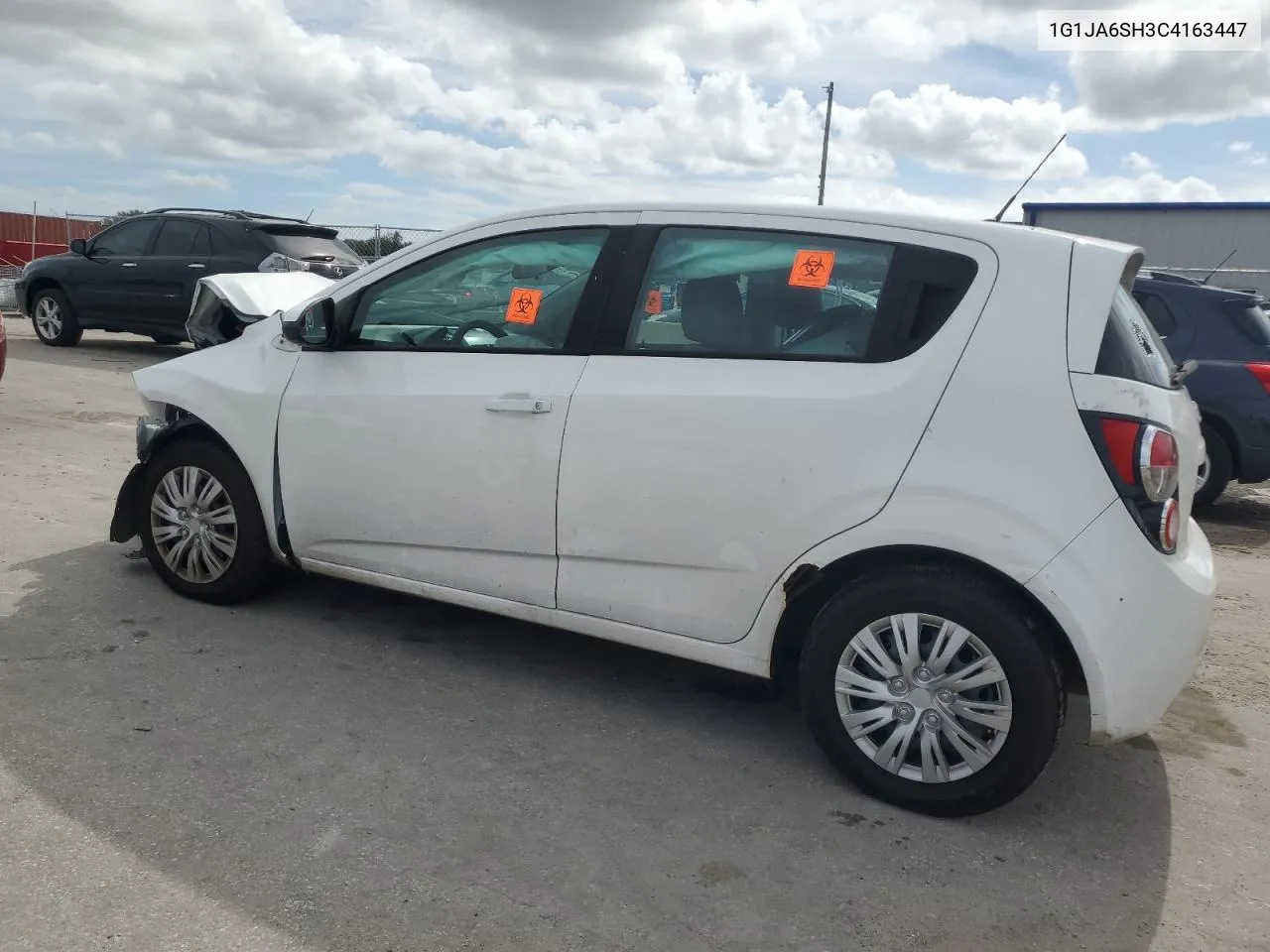 2012 Chevrolet Sonic Ls VIN: 1G1JA6SH3C4163447 Lot: 79829564