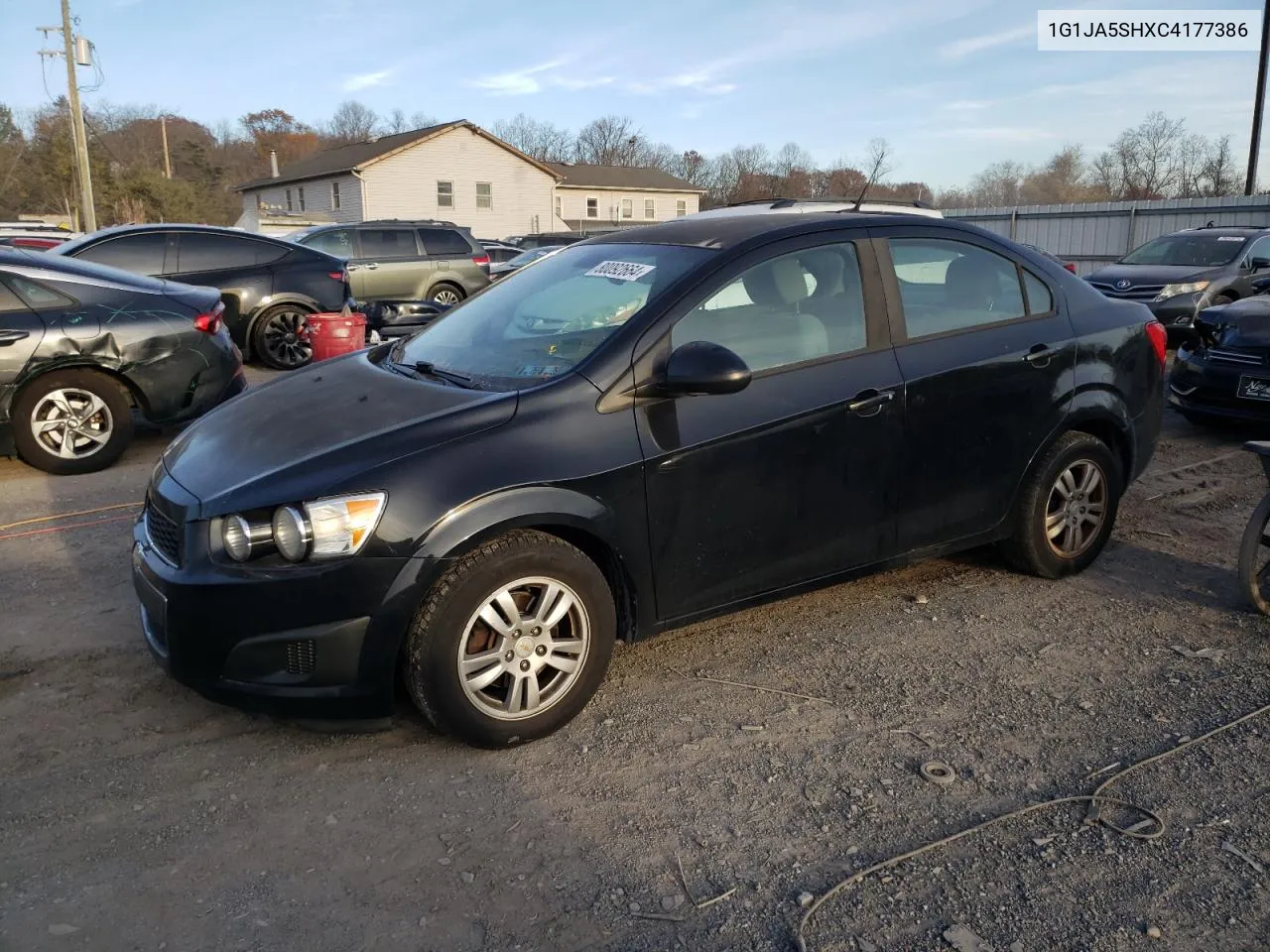 2012 Chevrolet Sonic Ls VIN: 1G1JA5SHXC4177386 Lot: 80092664