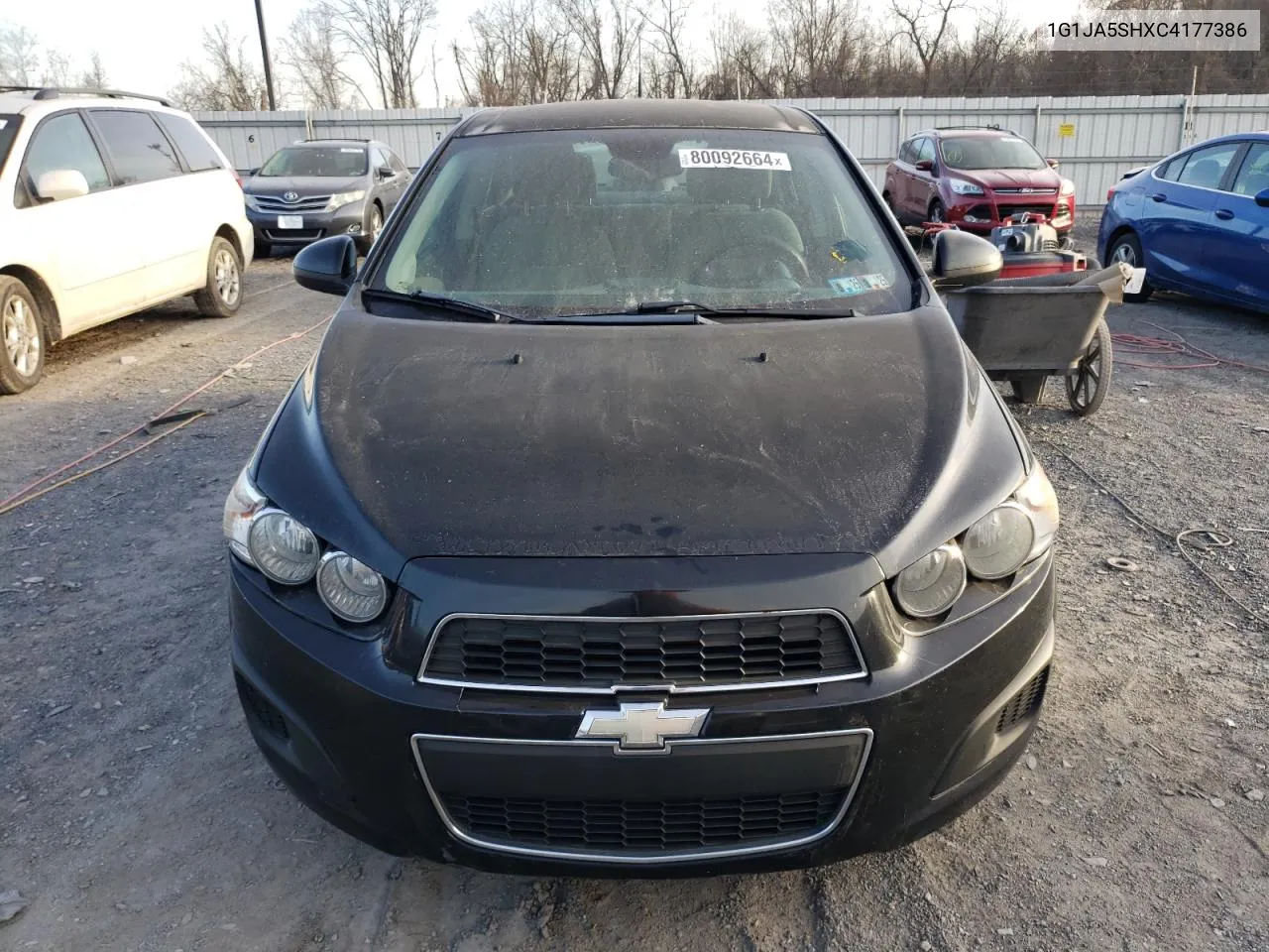 2012 Chevrolet Sonic Ls VIN: 1G1JA5SHXC4177386 Lot: 80092664