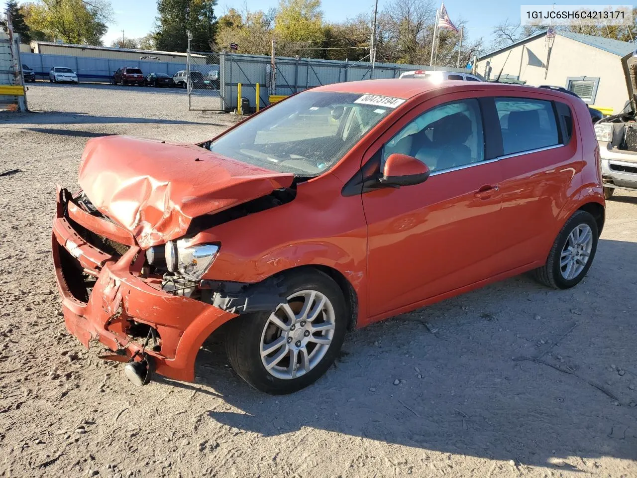 2012 Chevrolet Sonic Lt VIN: 1G1JC6SH6C4213171 Lot: 80473194