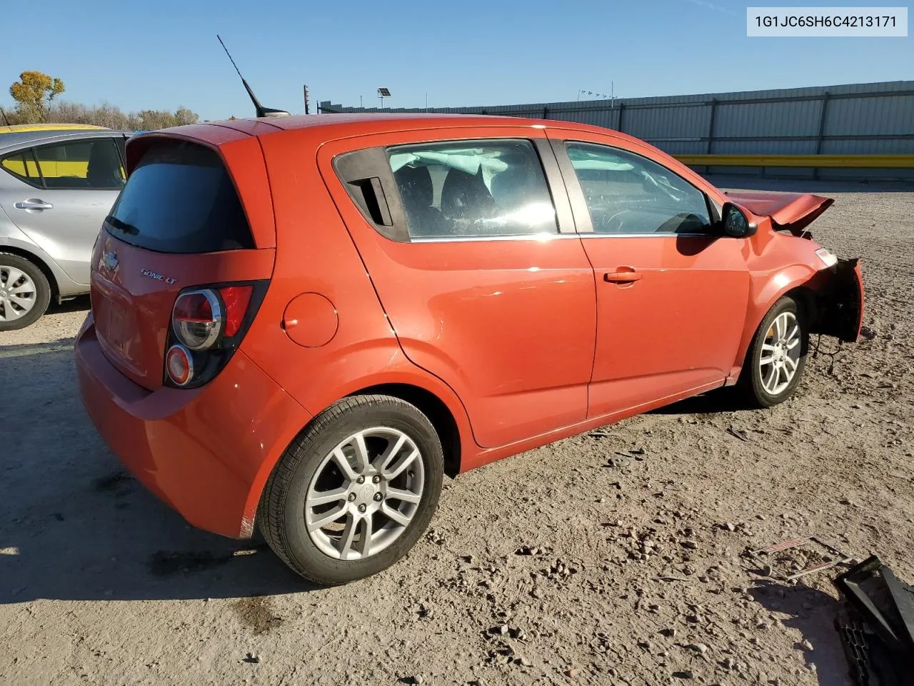 2012 Chevrolet Sonic Lt VIN: 1G1JC6SH6C4213171 Lot: 80473194