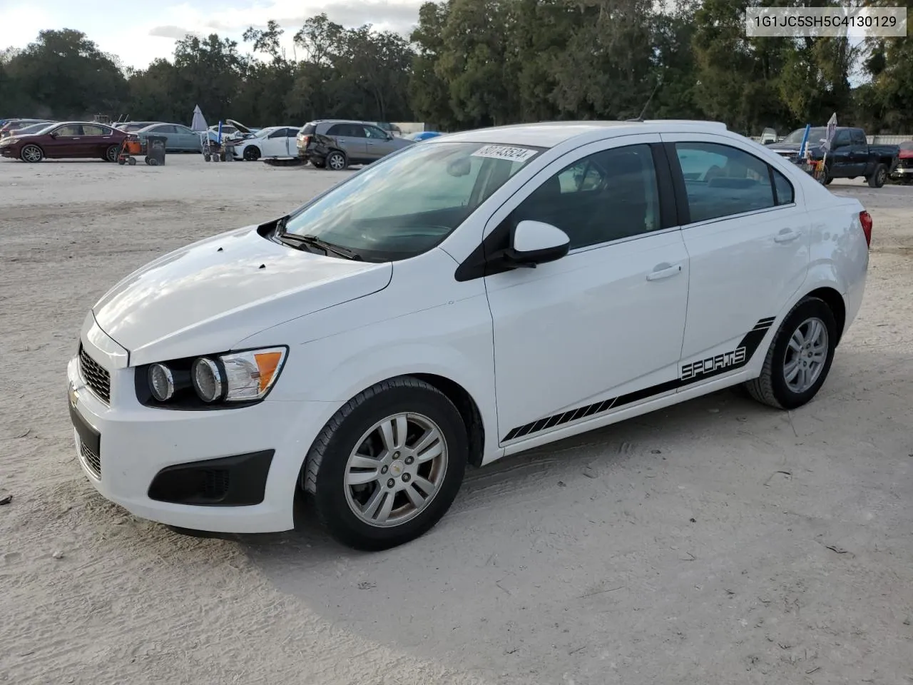 2012 Chevrolet Sonic Lt VIN: 1G1JC5SH5C4130129 Lot: 80743524