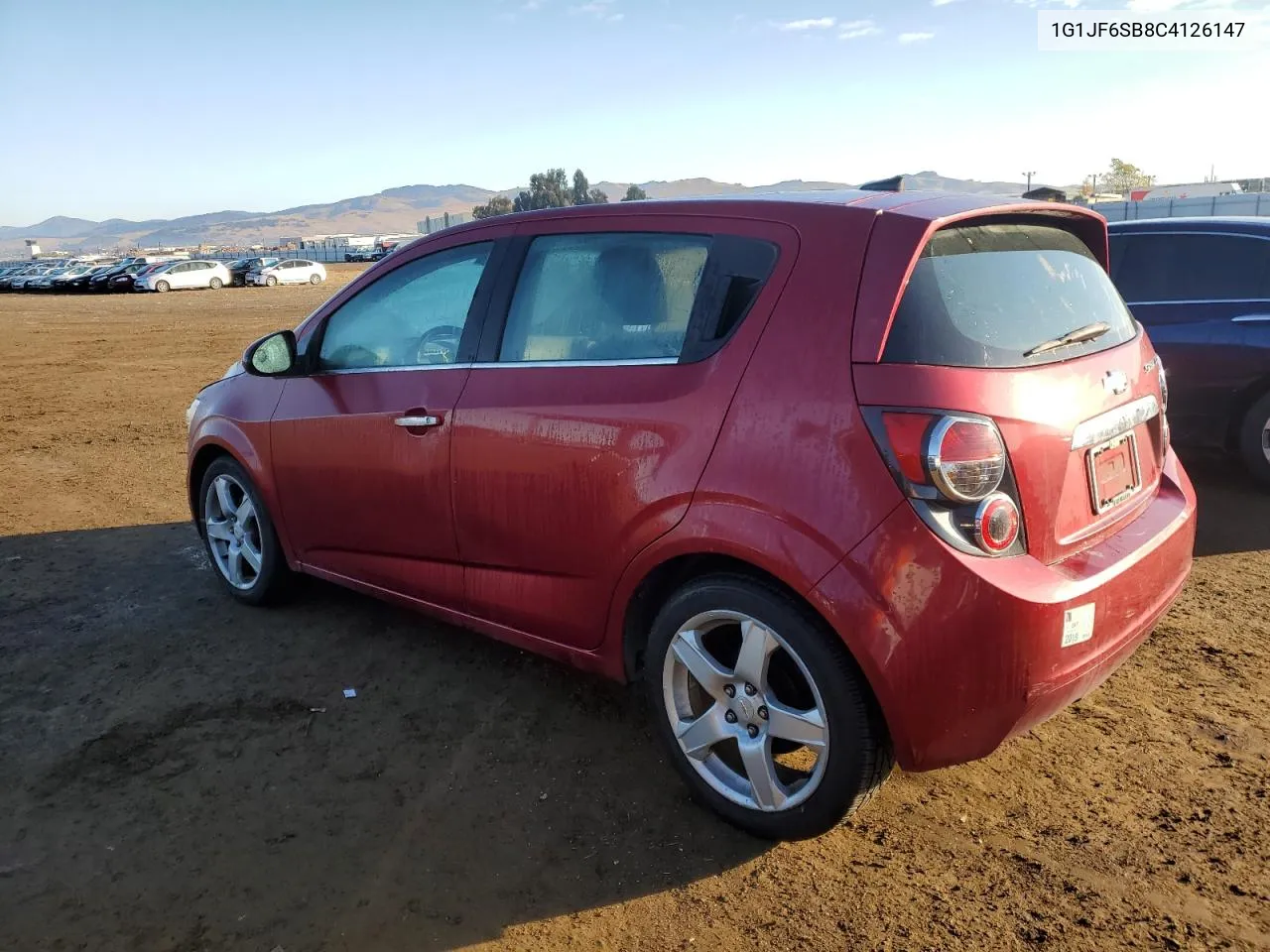 2012 Chevrolet Sonic Ltz VIN: 1G1JF6SB8C4126147 Lot: 80798484