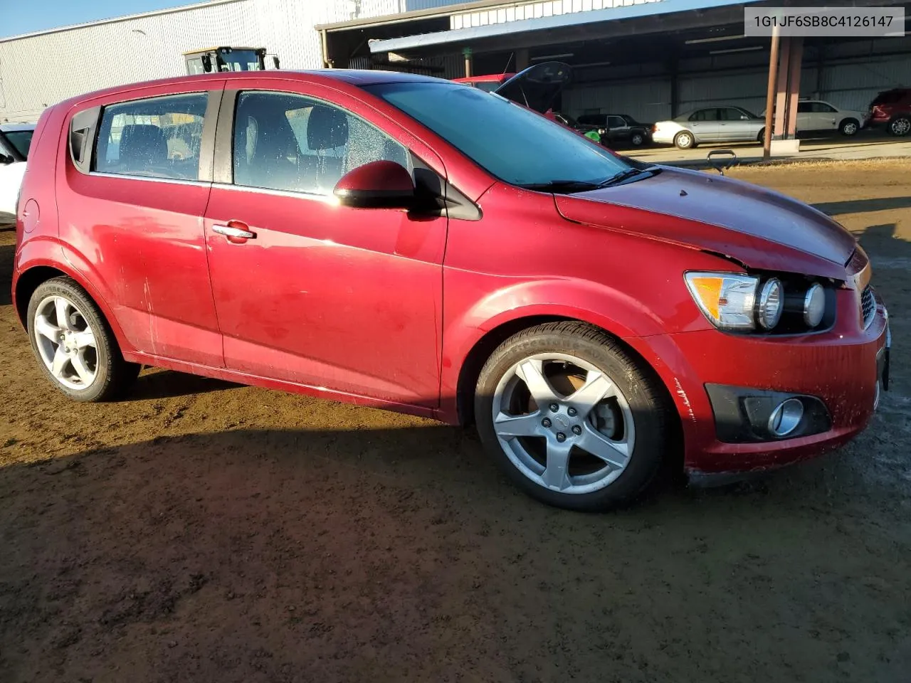 2012 Chevrolet Sonic Ltz VIN: 1G1JF6SB8C4126147 Lot: 80798484