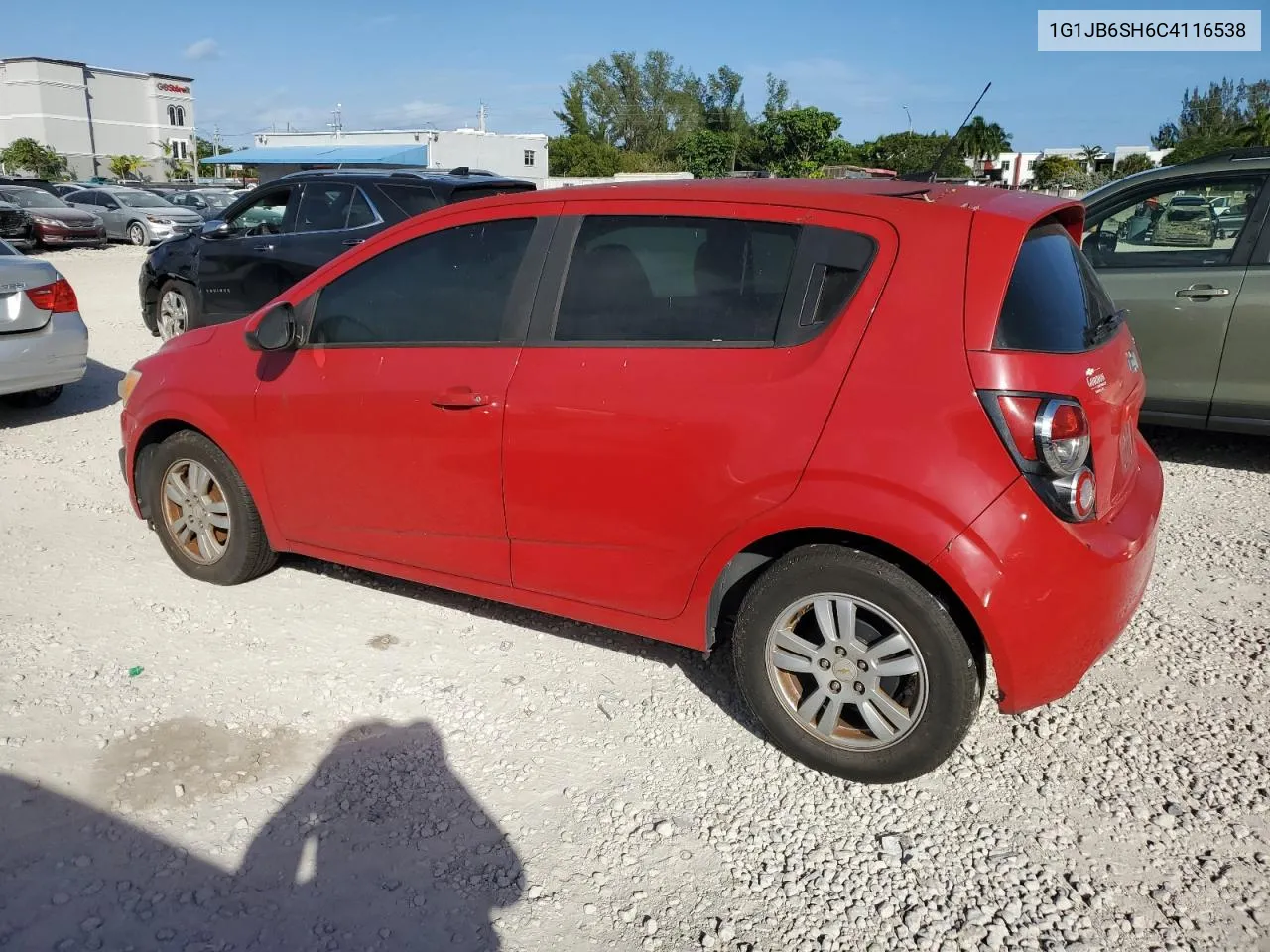 2012 Chevrolet Sonic Ls VIN: 1G1JB6SH6C4116538 Lot: 81110394