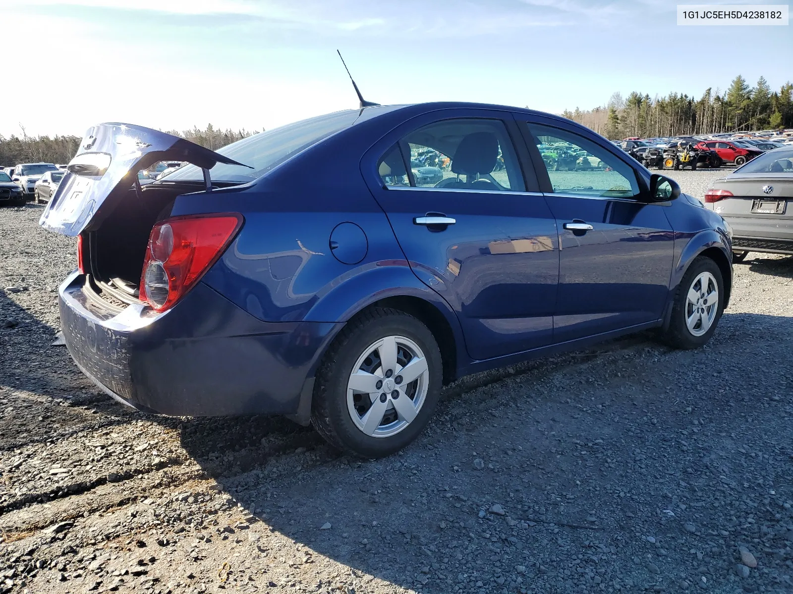 2013 Chevrolet Sonic Lt VIN: 1G1JC5EH5D4238182 Lot: 52080914