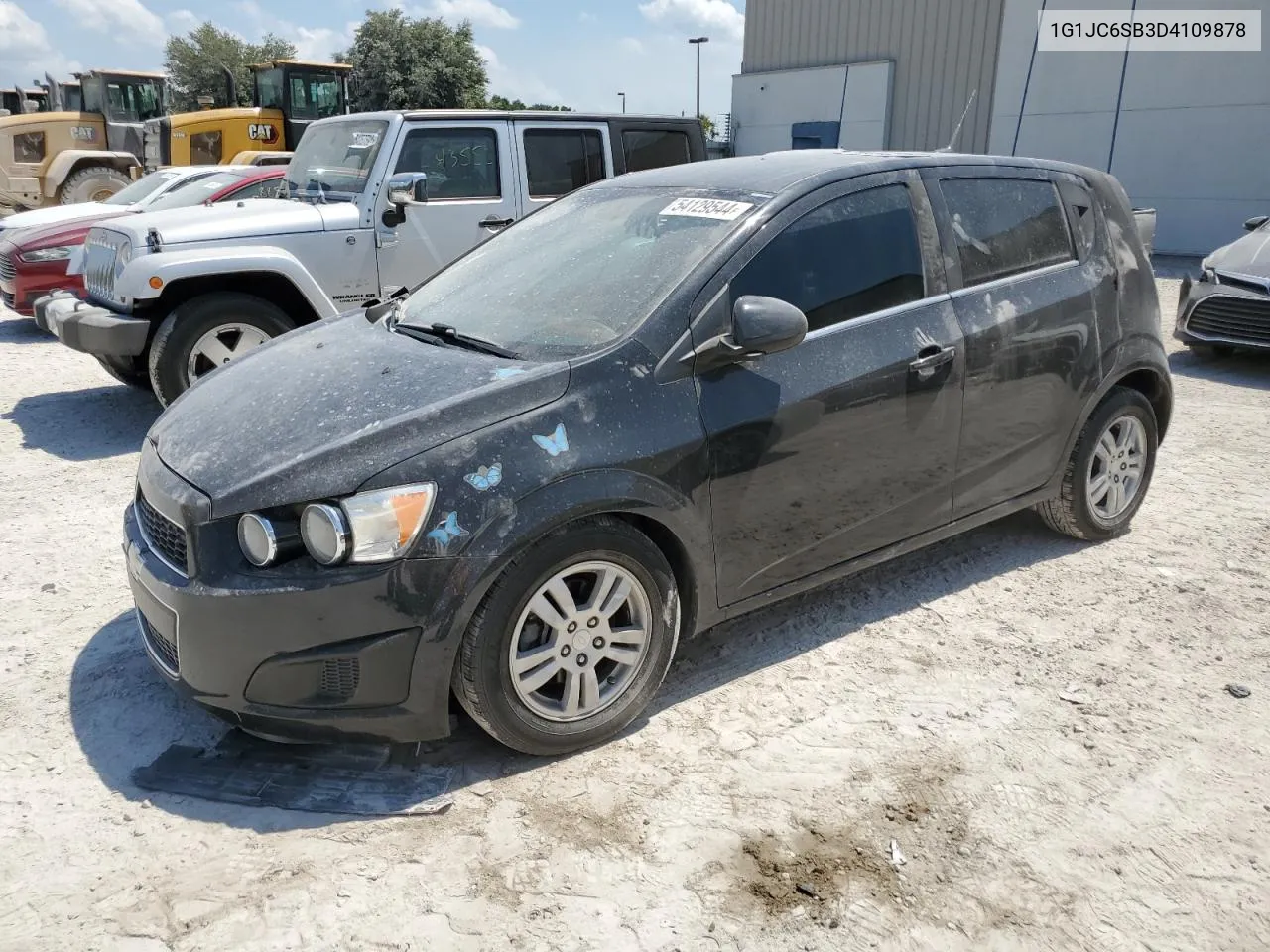 2013 Chevrolet Sonic Lt VIN: 1G1JC6SB3D4109878 Lot: 54129544