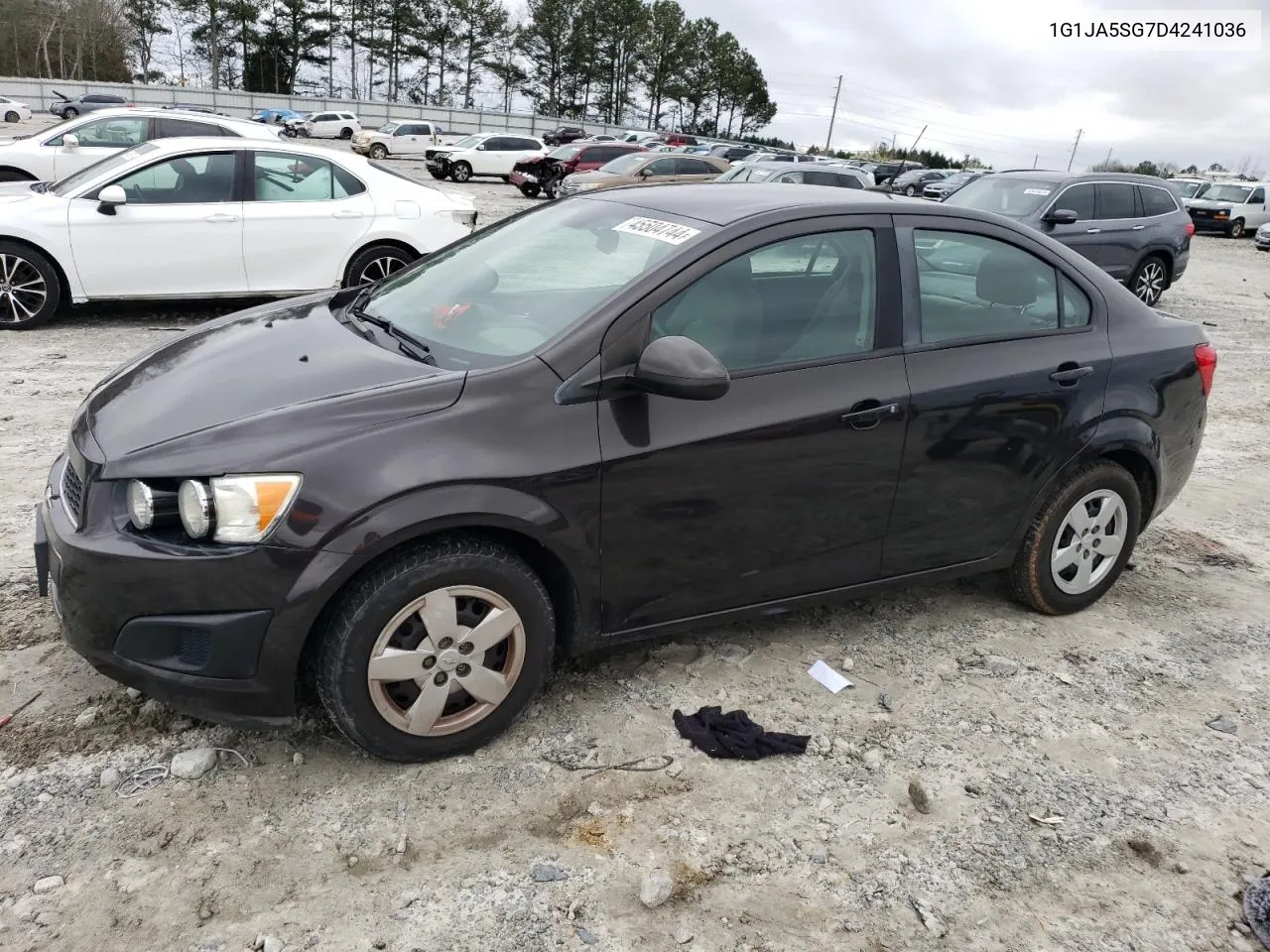 2013 Chevrolet Sonic Ls VIN: 1G1JA5SG7D4241036 Lot: 54960174