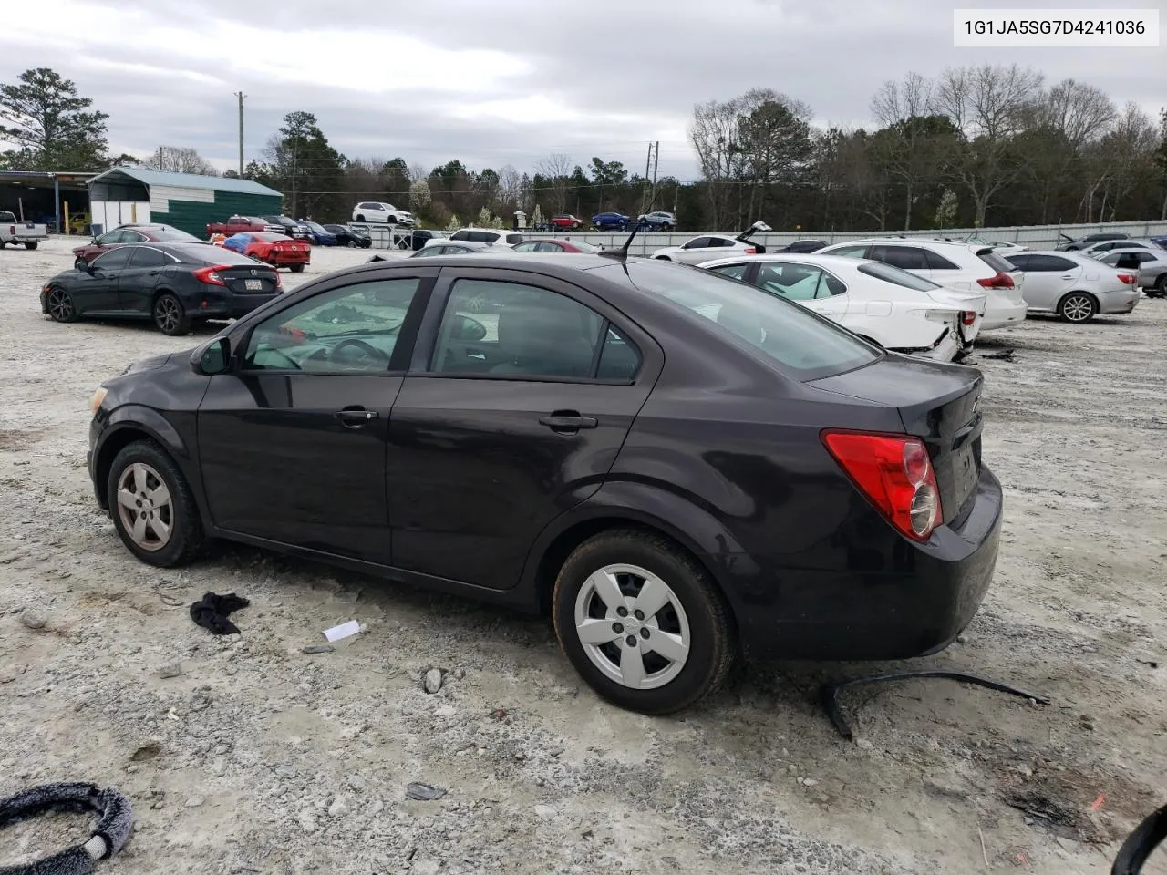 2013 Chevrolet Sonic Ls VIN: 1G1JA5SG7D4241036 Lot: 54960174