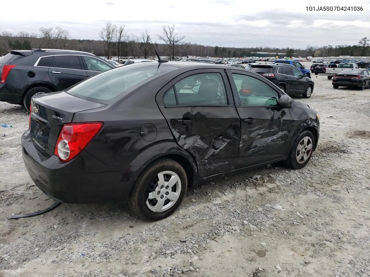 2013 Chevrolet Sonic Ls VIN: 1G1JA5SG7D4241036 Lot: 54960174