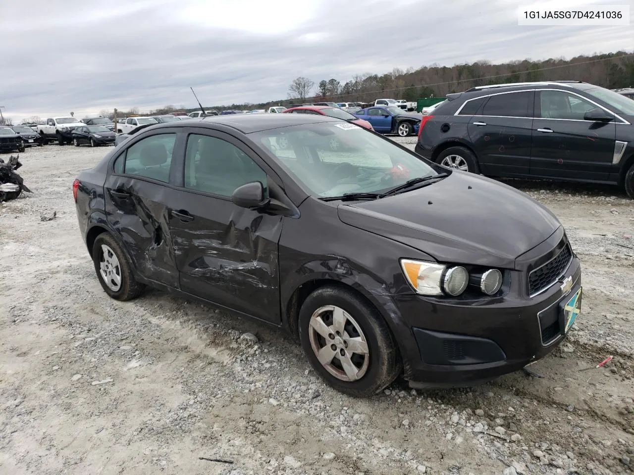 2013 Chevrolet Sonic Ls VIN: 1G1JA5SG7D4241036 Lot: 54960174