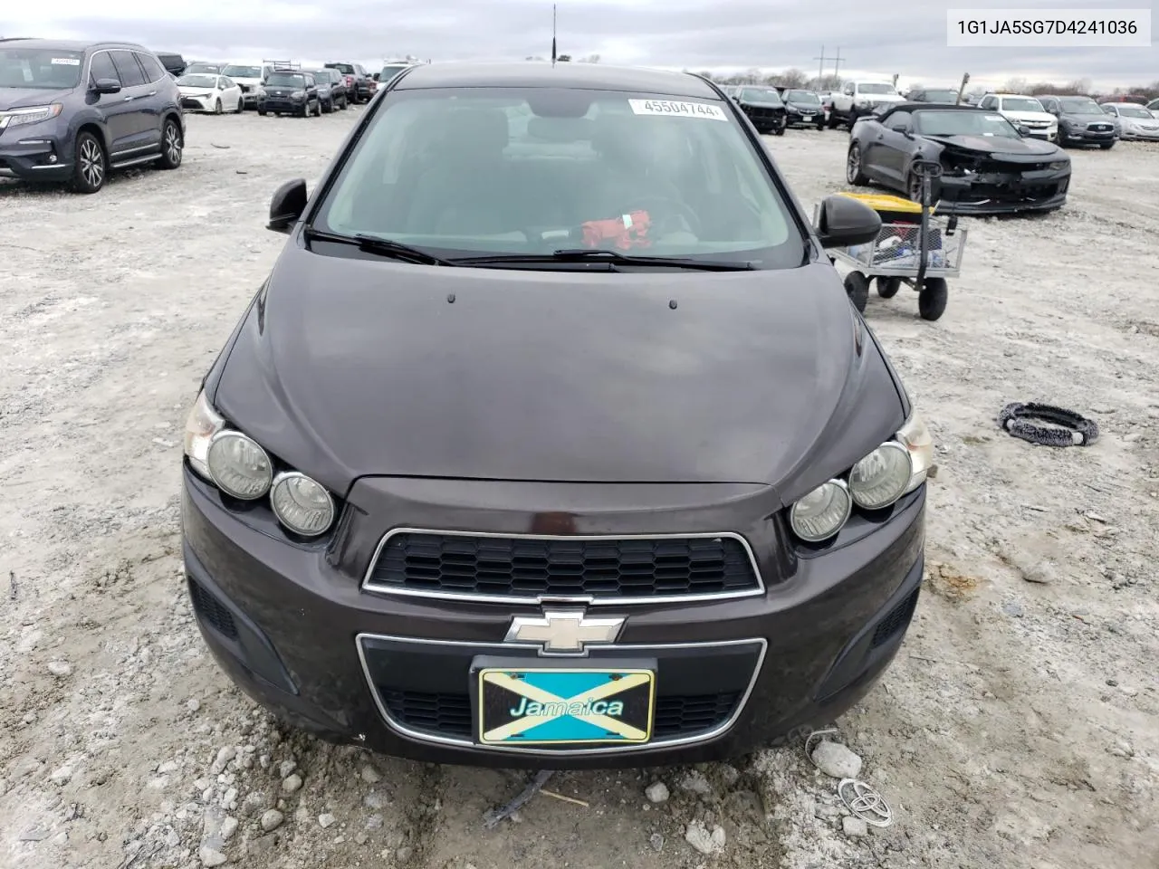 2013 Chevrolet Sonic Ls VIN: 1G1JA5SG7D4241036 Lot: 54960174