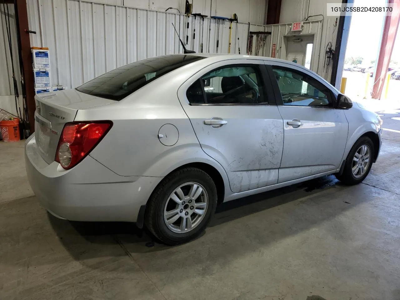 2013 Chevrolet Sonic Lt VIN: 1G1JC5SB2D4208170 Lot: 59169944