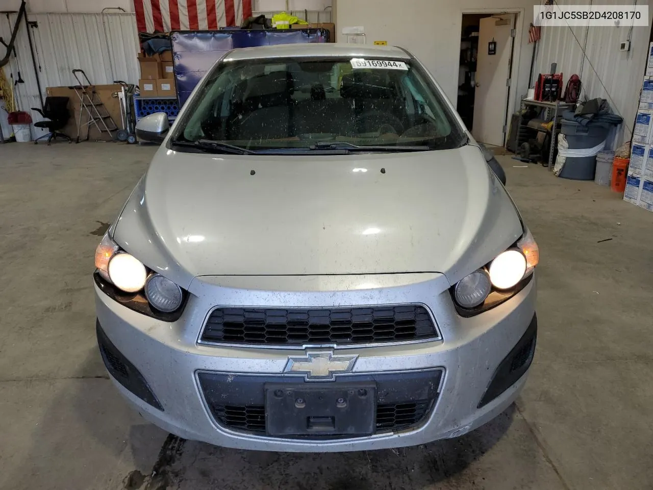 1G1JC5SB2D4208170 2013 Chevrolet Sonic Lt