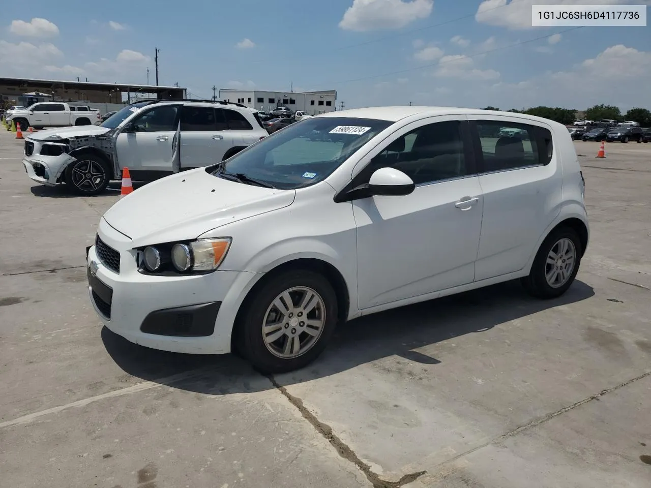 2013 Chevrolet Sonic Lt VIN: 1G1JC6SH6D4117736 Lot: 59861124