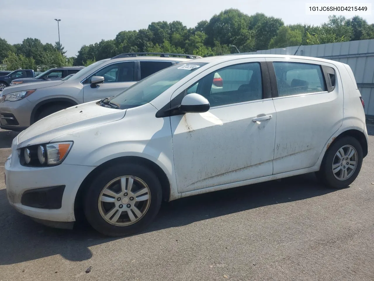 2013 Chevrolet Sonic Lt VIN: 1G1JC6SH0D4215449 Lot: 62462984