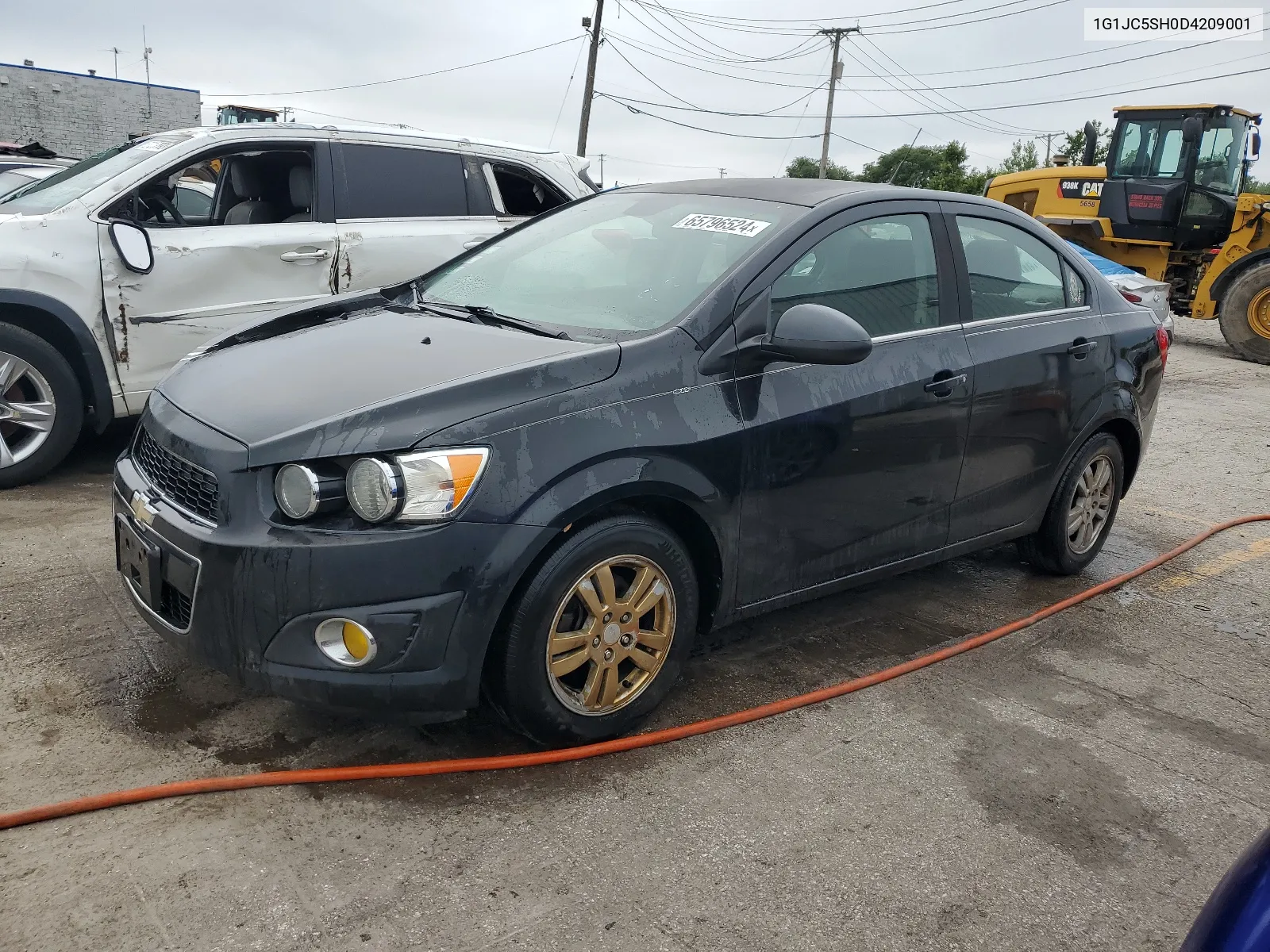 2013 Chevrolet Sonic Lt VIN: 1G1JC5SH0D4209001 Lot: 65796524