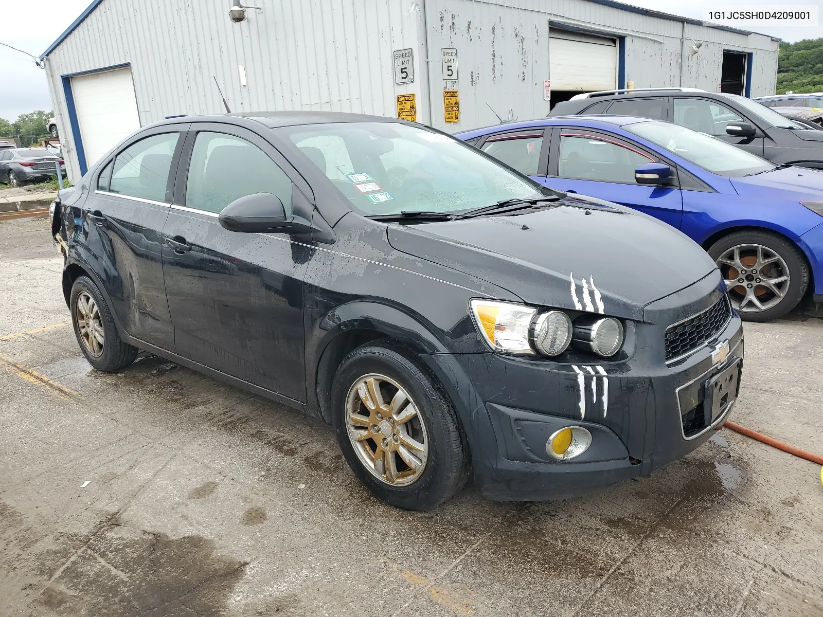 1G1JC5SH0D4209001 2013 Chevrolet Sonic Lt