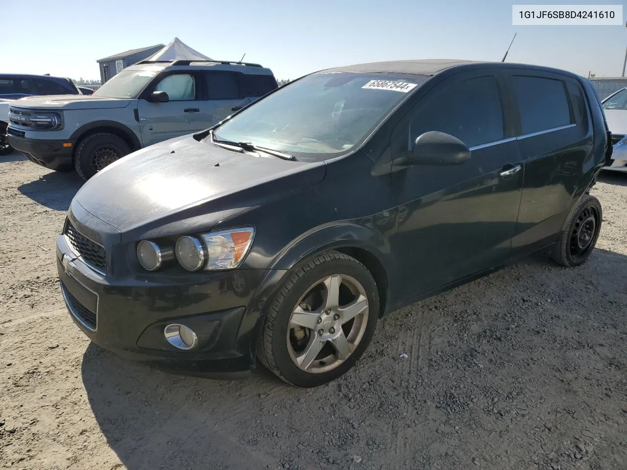 2013 Chevrolet Sonic Ltz VIN: 1G1JF6SB8D4241610 Lot: 65867544