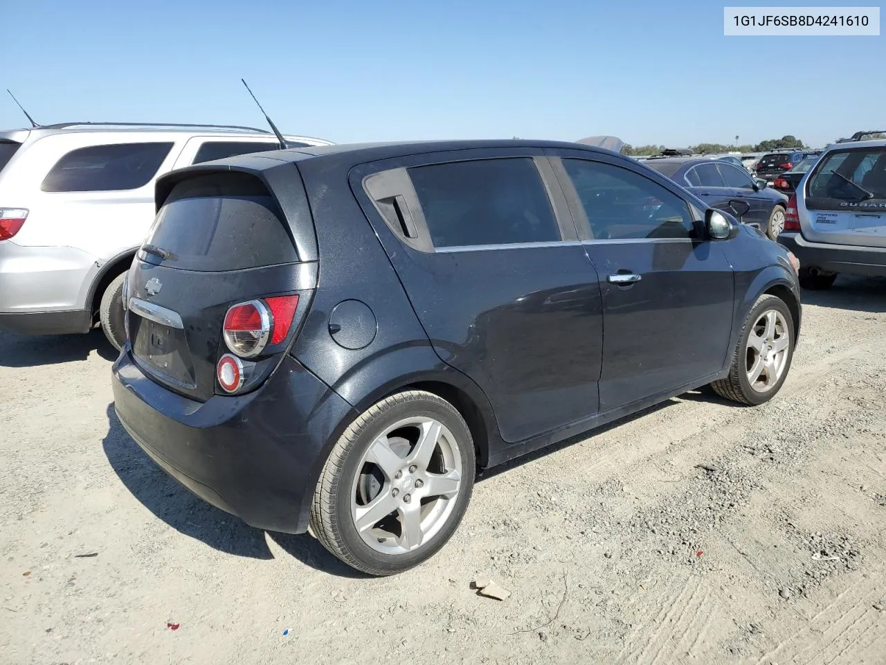 2013 Chevrolet Sonic Ltz VIN: 1G1JF6SB8D4241610 Lot: 65867544