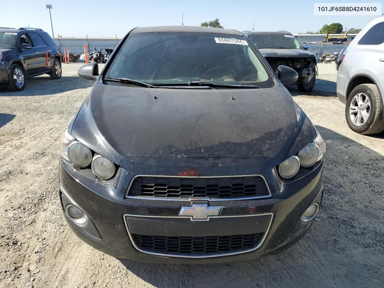 2013 Chevrolet Sonic Ltz VIN: 1G1JF6SB8D4241610 Lot: 65867544